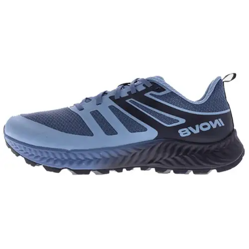 DESCENTE Comfortable Cushioning Slip Resistant Low top Trail Running Shoes Men's Blue Gray