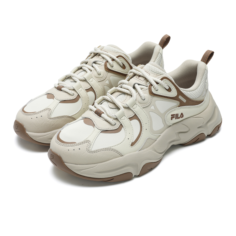 FILA MARS 3 Slip Resistant Low top Running Shoes Men’s Beige Brown