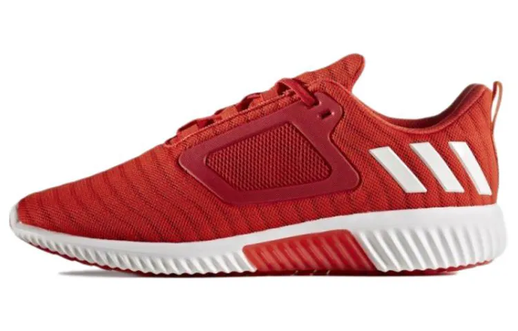 Adidas Climacool Vent Comfortable Abrasion Resistant Breathable Low top Running Shoes Men's Red