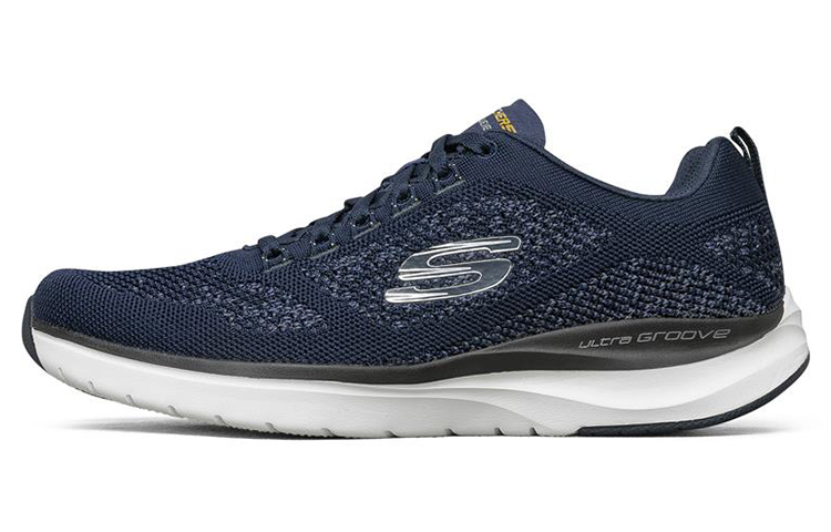 Skechers Ultra Groove Low top Running Shoes Men's Marine Blue