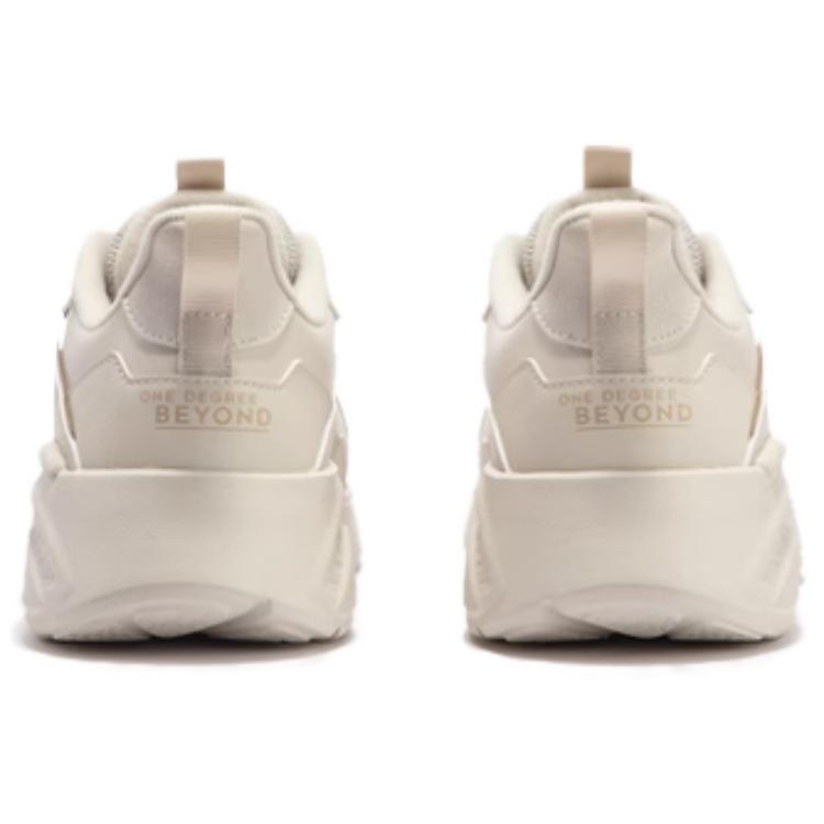 361° Comfortable And Trendy Slip Resistant Abrasion Resistant Low top Running Shoes Men’s Beige Yellow