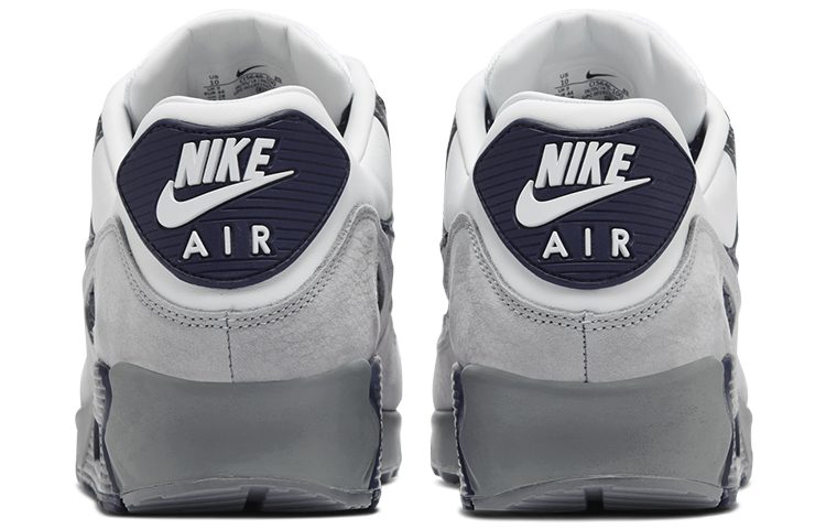 Кроссовки Nike Air Max 90 (бело-синие) — фото 5