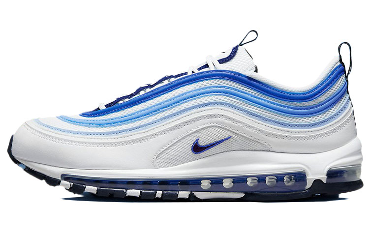Мужские кроссовки Nike Nike Air Max 97 Blueberry (бело-голубые)