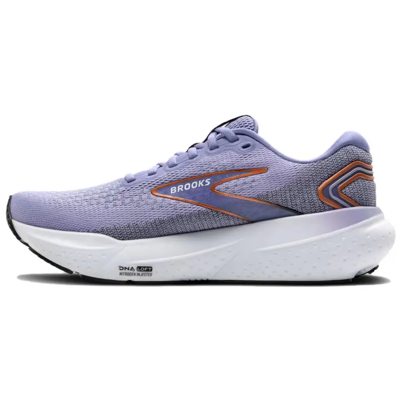 Brooks Slip Resistant, Abrasion Resistant, Breathable Low top Long Distance Running Shoes Women's Purple