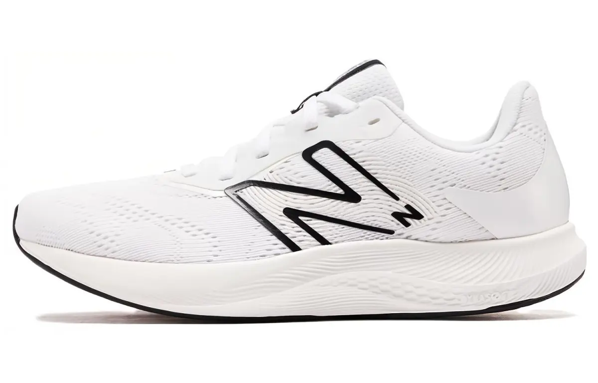 New Balance Pro R Fabric Abrasion Resistant Cushioning Breathable Low top Running Shoes Women's White