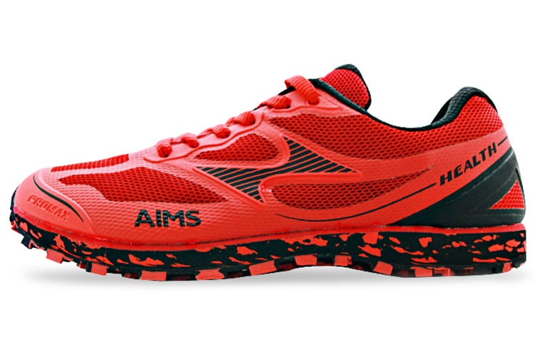 HEALTH 699S Low top Long Distance Running Shoes Unisex Red Black