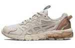 Asics Gel Quantum 90 Abrasion Resistant Low top Running Shoes Women's Gray Brown