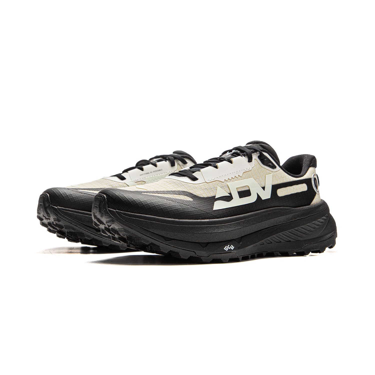 Li Ning De Lu Cushioning Slip Resistant Abrasion Resistant Rebound Low top Trail Running Shoes Women’s