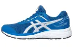 Asics Kabuki Comfortable Low top Running Shoes Women's Blue White
