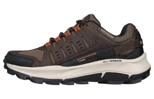 Skechers Equalizer 5.0 Trail Soli Cushioning Breathable Low top Outdoor Shoes Men's Brown