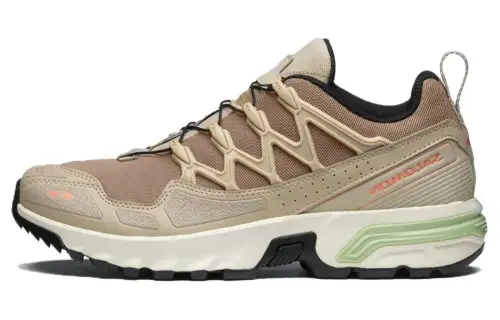 SALOMON ACS+ Cushioning Abrasion Resistant Cushioning, Wear Resistant Low top Outdoor Shoes Unisex Beige Brown