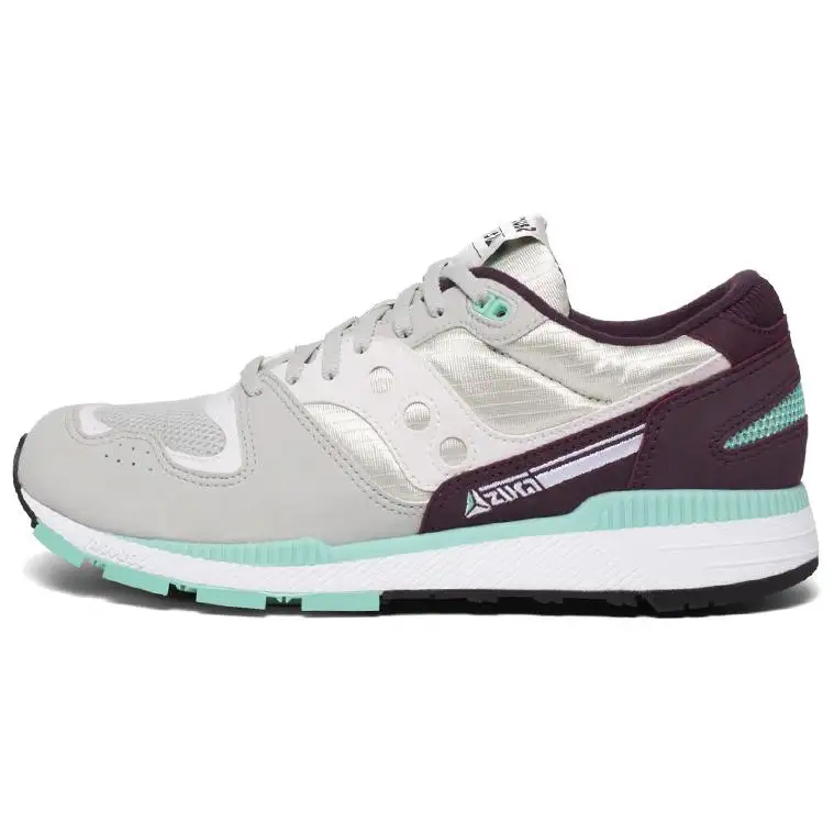 Saucony Azura Comfortable Mesh Non slip Lightweight Low top Running Shoes Men's Silver Gray Black
