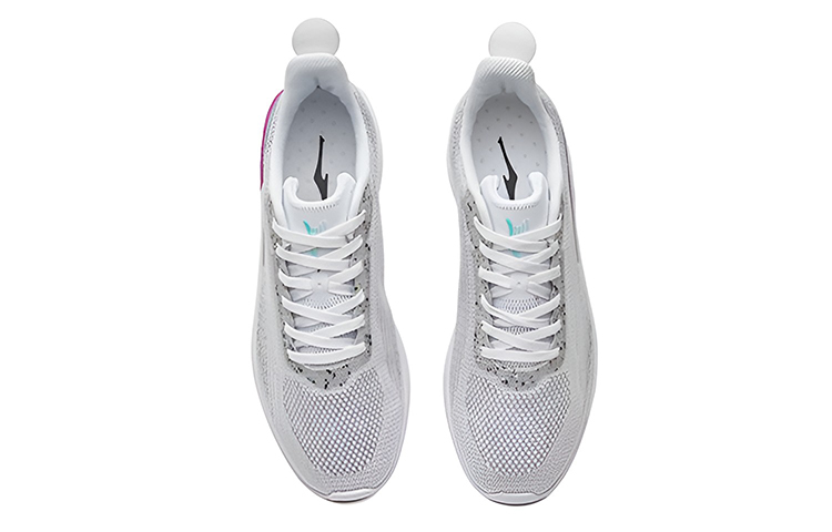 Erke Slip Resistant Abrasion Resistant Low top Casual Running Shoes Men’s Gray Purple