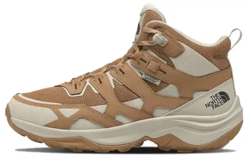 THE NORTH FACE Hedgehog 3 Abrasion Resistant Mid top Outdoor Shoes Women's Brown