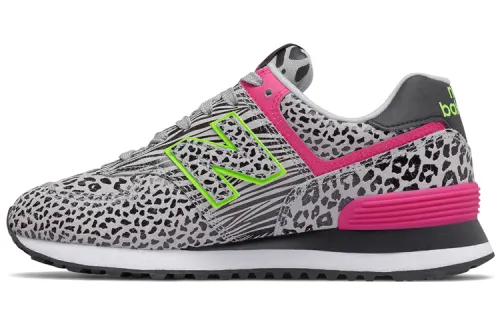 574 Wmns New Balance 'Cheetah Print - Black Grey' Women's