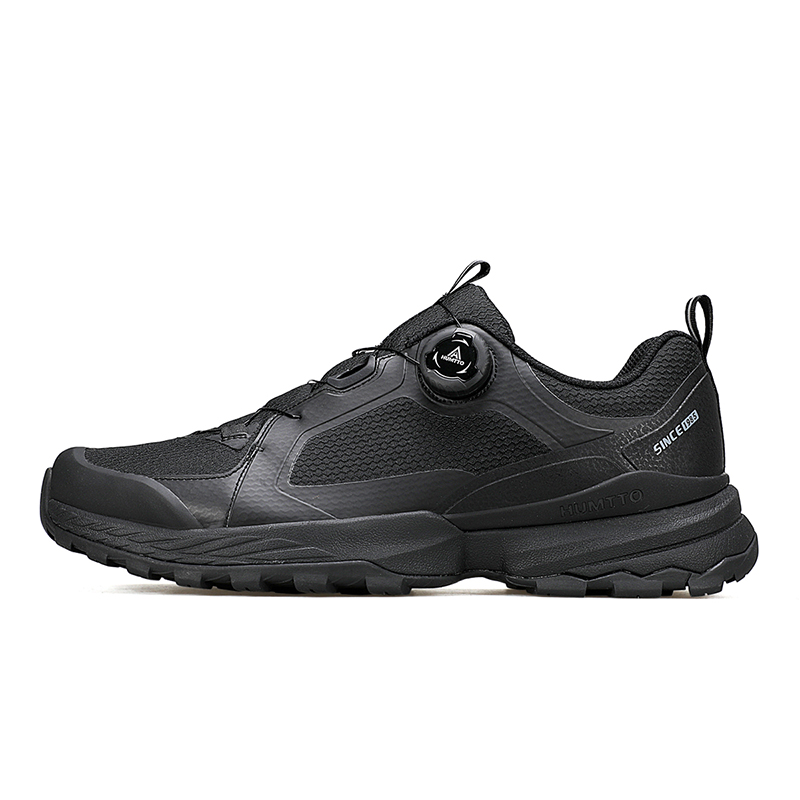 HUMTTO Cushioning Slip Resistant Coverage Cushioning Slip Resistant Coverage Low top Outdoor Shoes Men’s Black