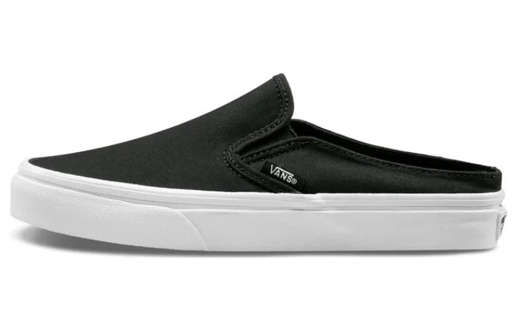 Vans Slip on Rubber Sole Closed Toe Slippers Unisex Black
