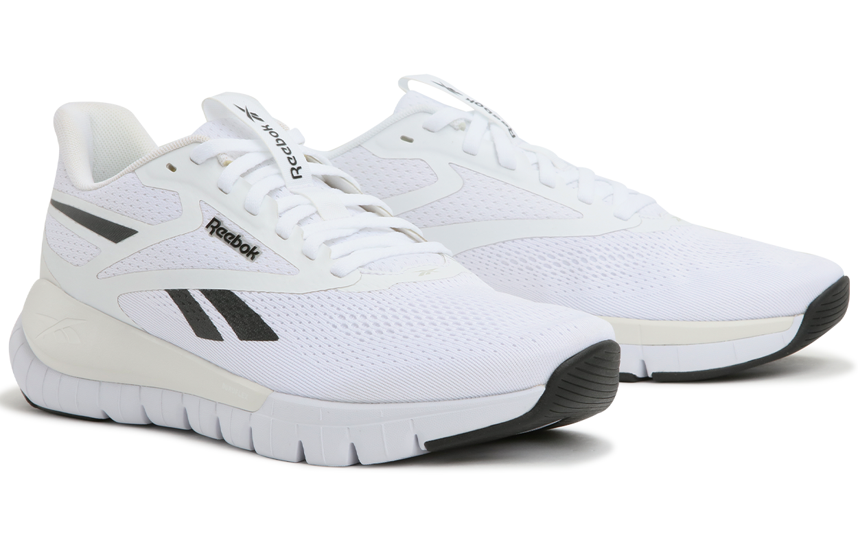 Reebok Low top Running Shoes Unisex White Black