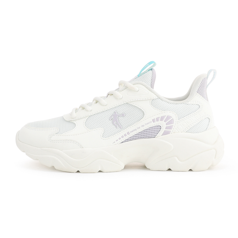 QIAODAN Low top Running Shoes Women’s White Purple