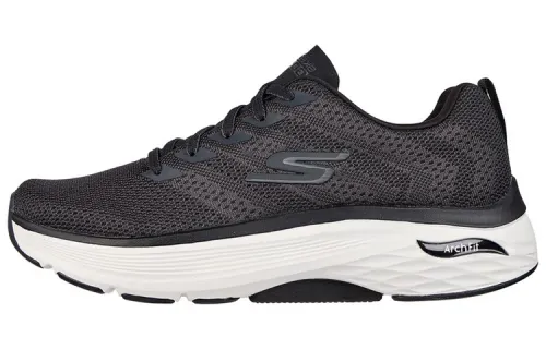 Skechers Max Cushioning Arch Fit Low top Running Shoes Men's Black