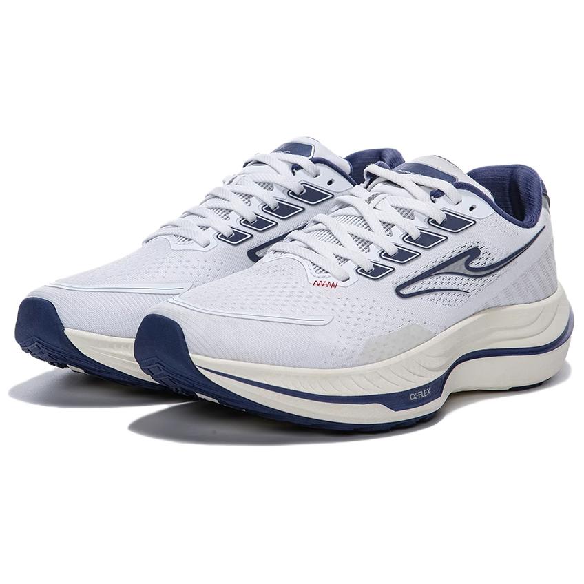 Erke Cushioning Rebound Low top Running Shoes Men’s White Blue