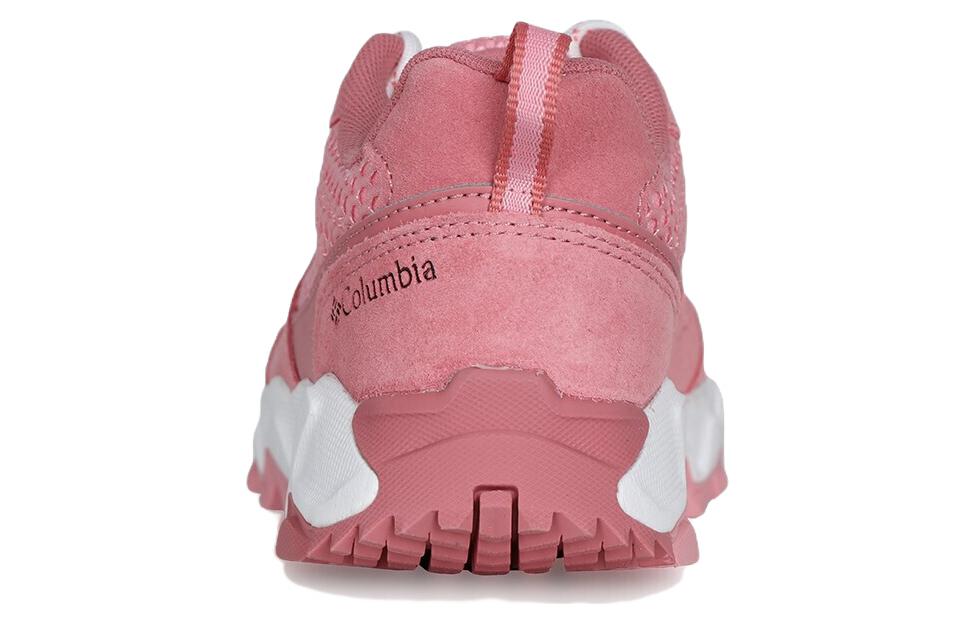 Columbia Slip Resistant Abrasion Resistant Low top Outdoor Shoes Women's Pink