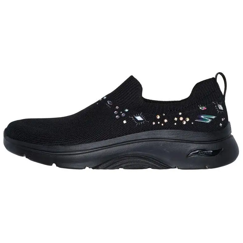 Skechers GO Walk Arch Fit 2.0 Low top Running Shoes Women's Black