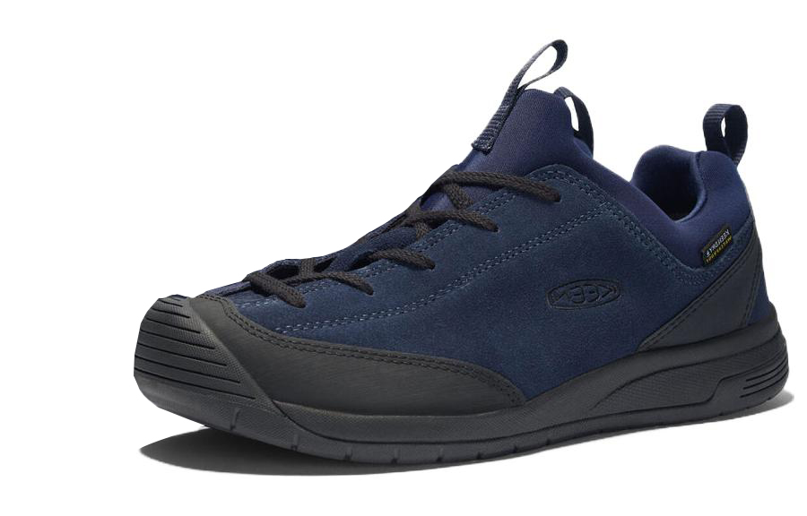 Keen Jasper II Wp Moc X Cushioning Slip Resistant Low top Running Shoes Men's Blue