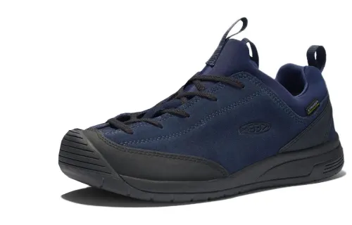 Keen Jasper II Wp Moc X Cushioning Slip Resistant Low top Running Shoes Men's Blue