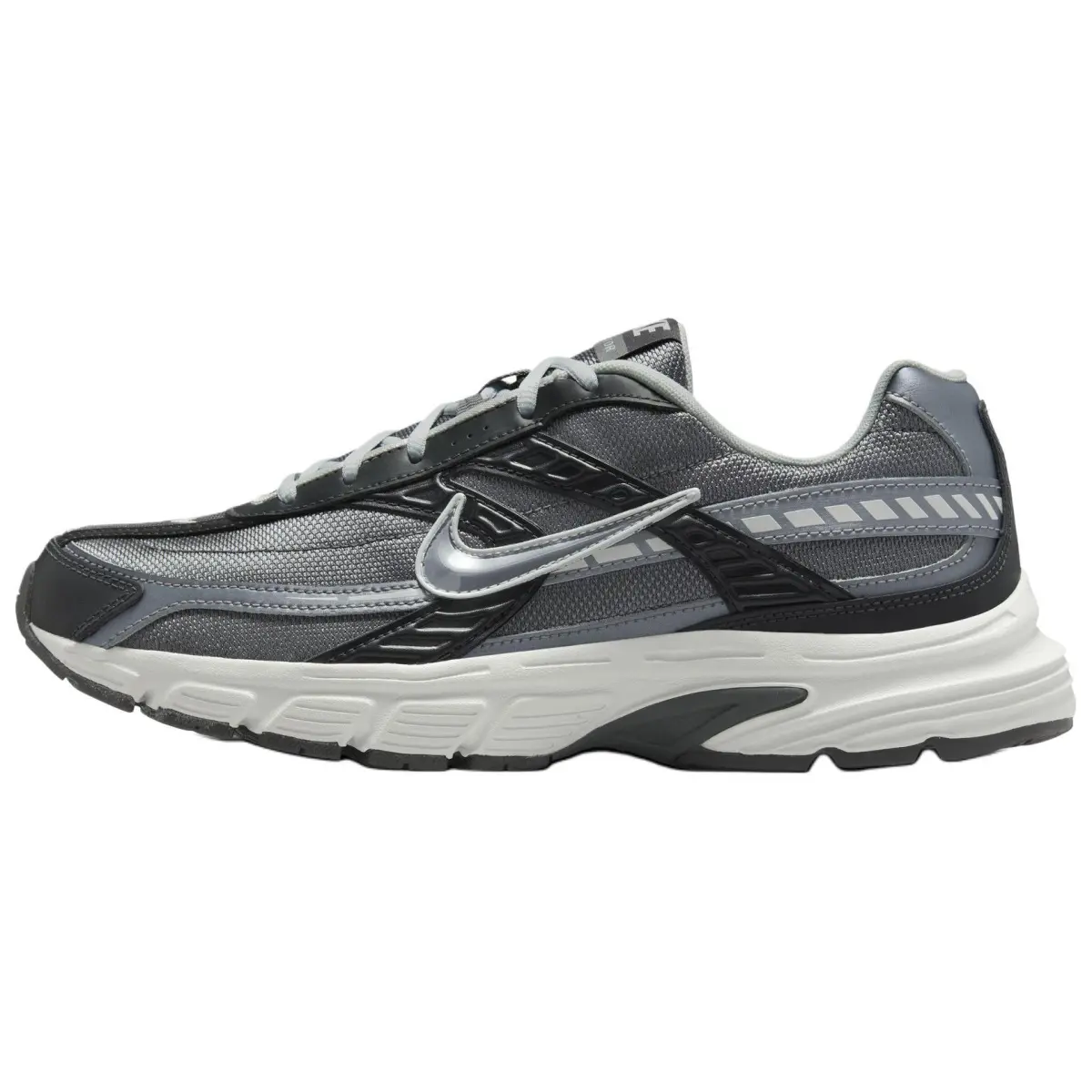 Nike Initiator Breathable Low top Running Shoes Men's Black Gray