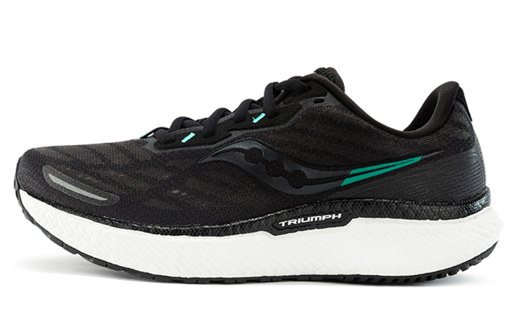 saucony Women’s Triumph 19 Wide ‘Black White’