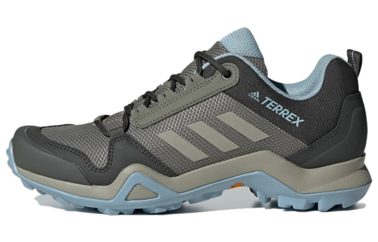 Adidas Terrex Ax2r Breathable Low top Outdoor Shoes Women's Green Gray