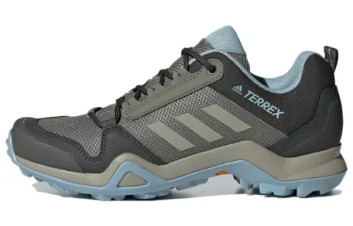 Adidas Terrex Ax2r Breathable Low top Outdoor Shoes Women's Green Gray