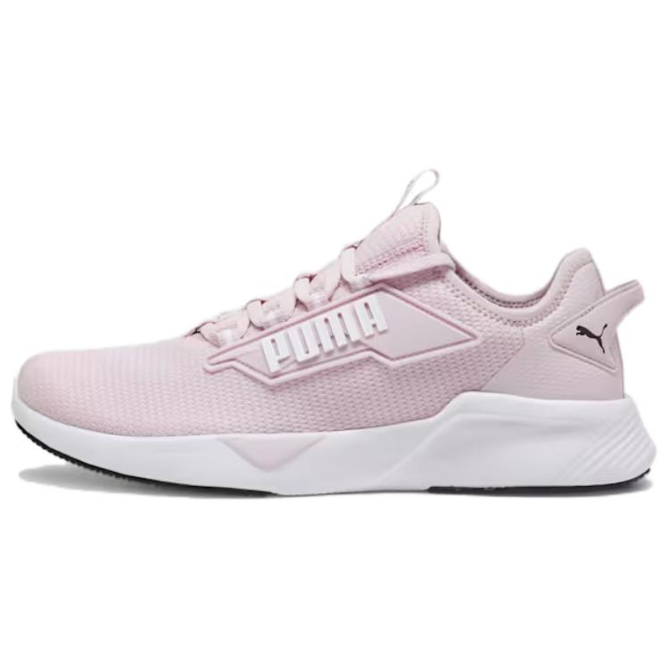 PUMA Retaliate 2 Slip Resistant Abrasion Resistant Low top Casual Running Shoes Unisex Pink White