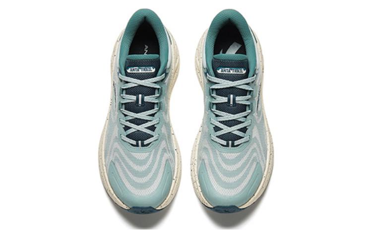 Anta Cushioning Low top Running Shoes Men’s Asphalt Gray Green