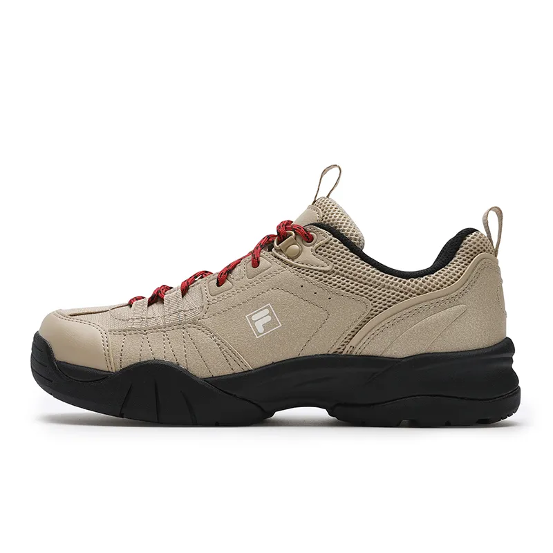 FILA CAMPERAGE V2 Textile, Synthetic Leather Abrasion Resistant Low top Running Shoes Women's Black Pepper Brown