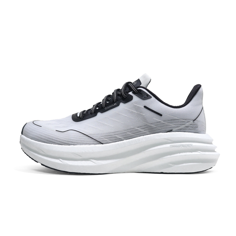 AVOCCO Low top CPU Outsole Running Shoes Unisex Black White