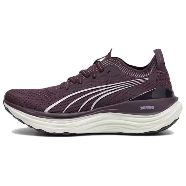 PUMA ForeverRun Nitro Knit 'Midnight Plum Vapor Grey' Women's