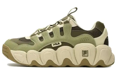 FILA Croissant Chunky Sneakers 'Green Beige'