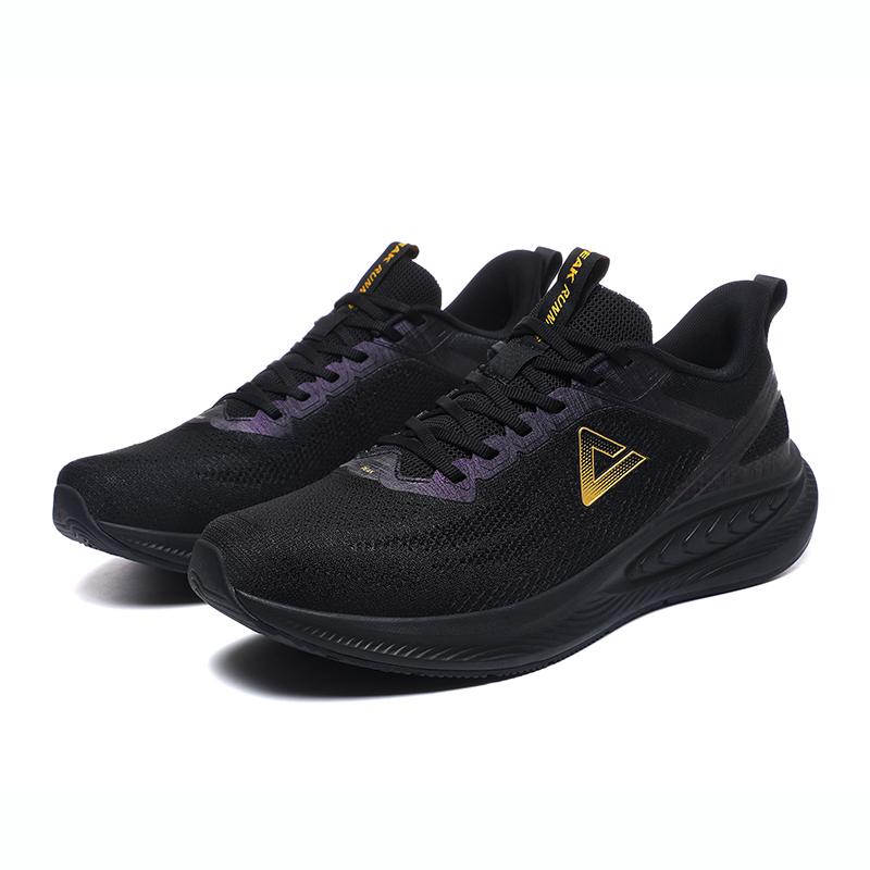 PEAK Taichi 7.0 Cushioning Slip Resistant Abrasion Resistant Low top Running Shoes Men’s Black