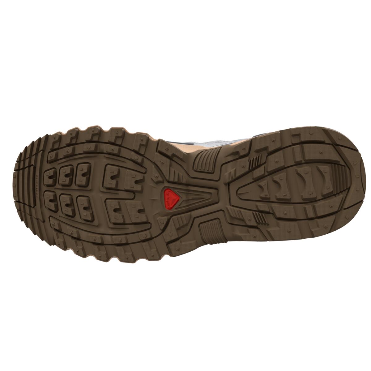 SALOMON ACS+OG Abrasion Resistant Support Low top Running Shoes Unisex Stone Gray