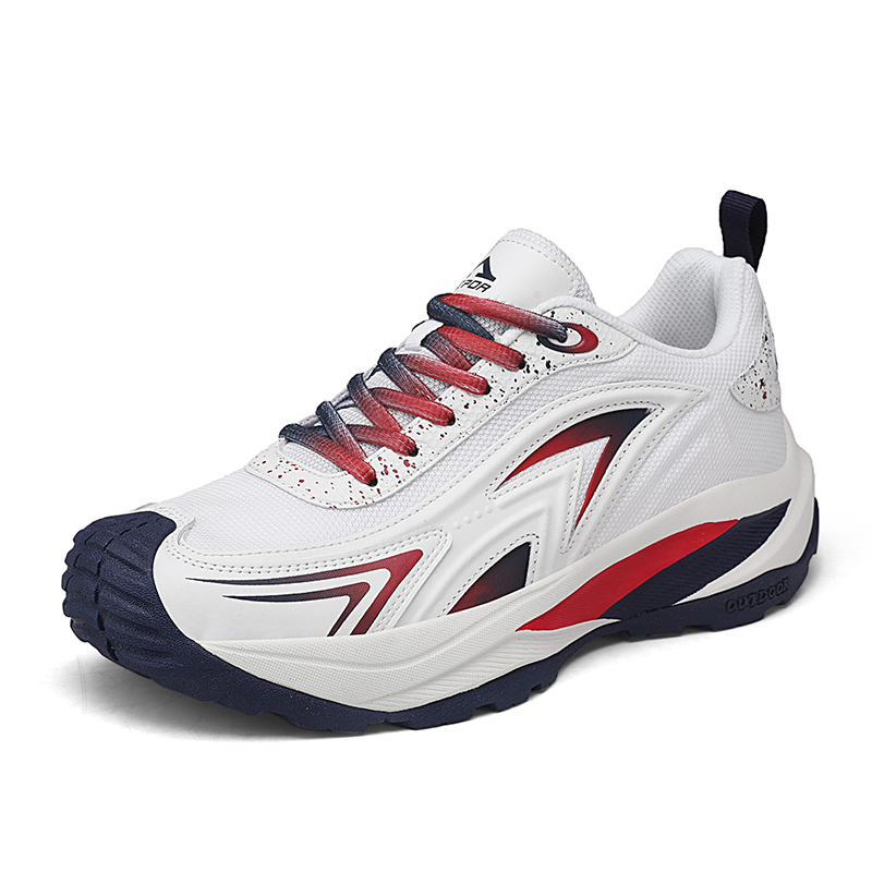 TEPOR Slip Resistant And Breathable Slip Resistant And Breathable Low top Training Running Shoes Unisex