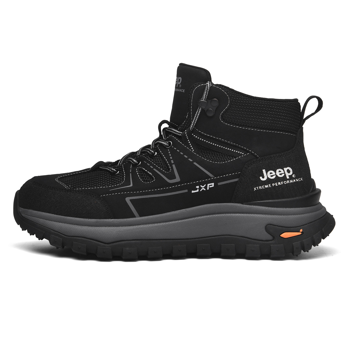 Jeep Mid top Outdoor Shoes Men’s Black