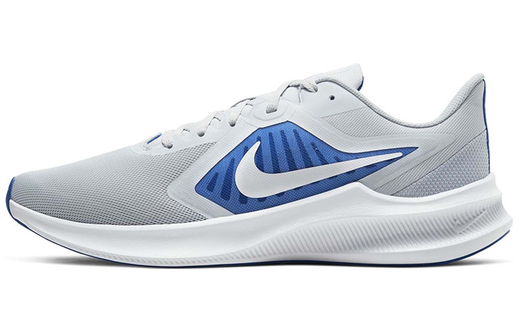 Мужские кроссовки Nike Downshifter 10 (серо-синие)