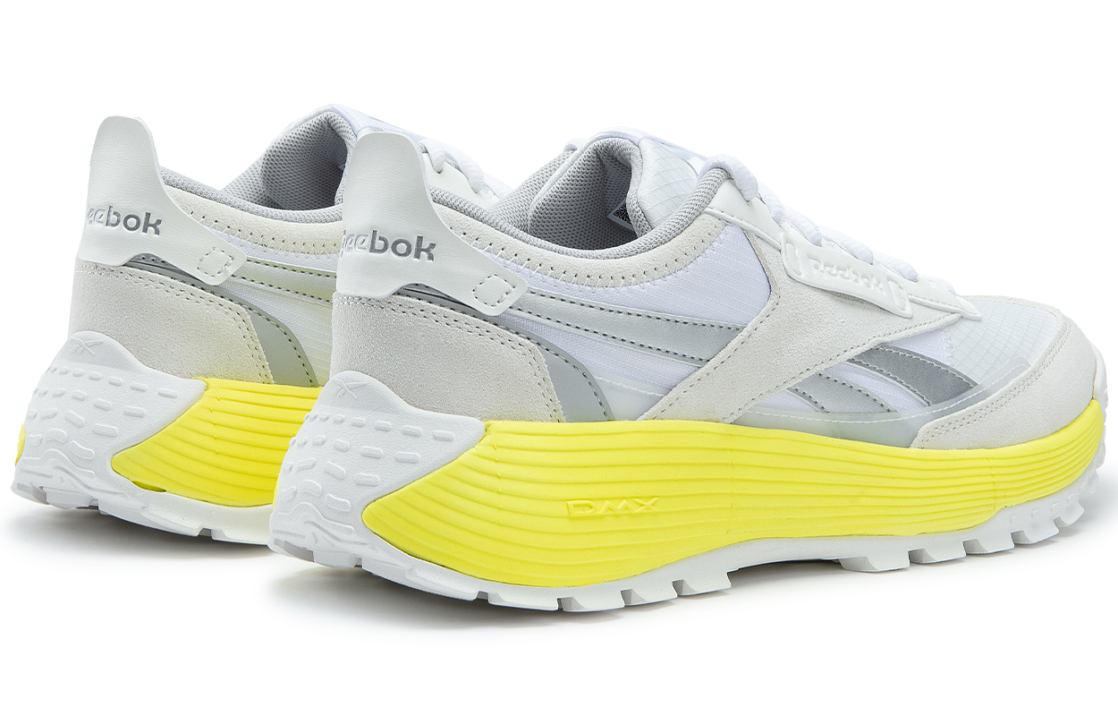 Reebok Low top Running Shoes Unisex White Yellow