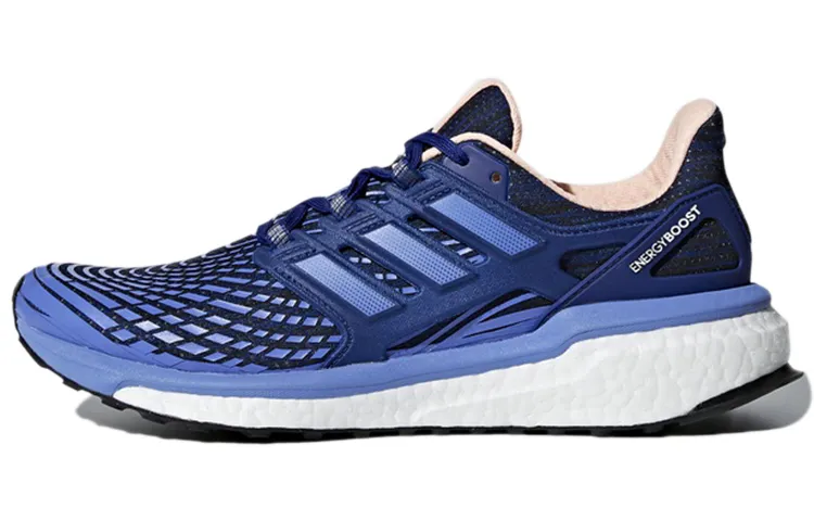 Adidas Energy Boost Comfortable Mesh Slip-Resistant Low-top Running Shoes Women's Blue