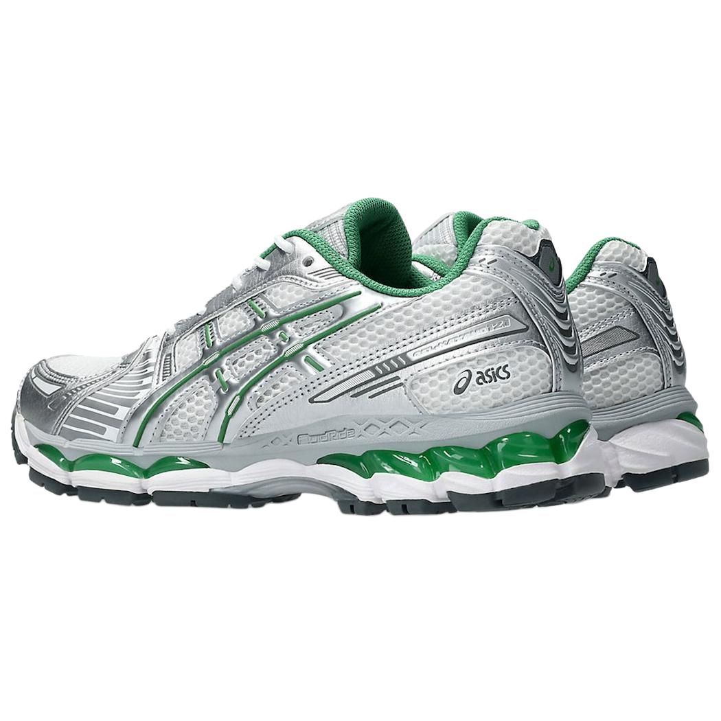 ASICS GEL Kayano 12.1 Low top Casual City Commuting Running Shoes Unisex Silver Green