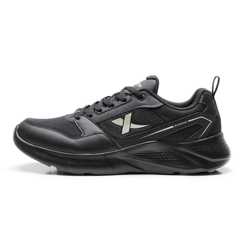 XTEP Breathable Lightweight Breathable And Lightweight Low top Casual Running Shoes Men’s Black