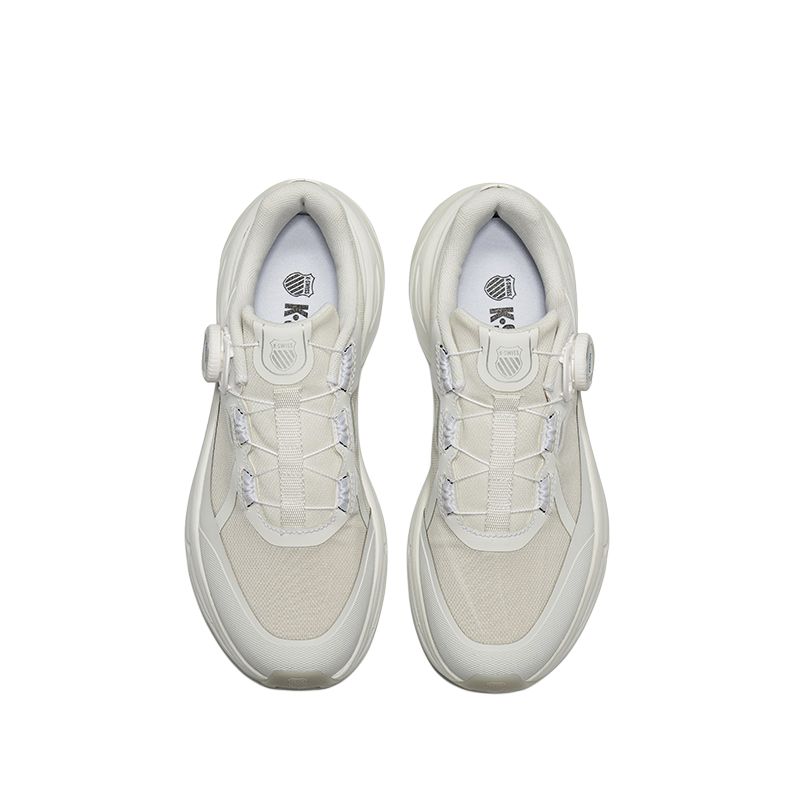 K·SWISS Textile, Synthetic Leather Low top Running Shoes Women’s Ecru