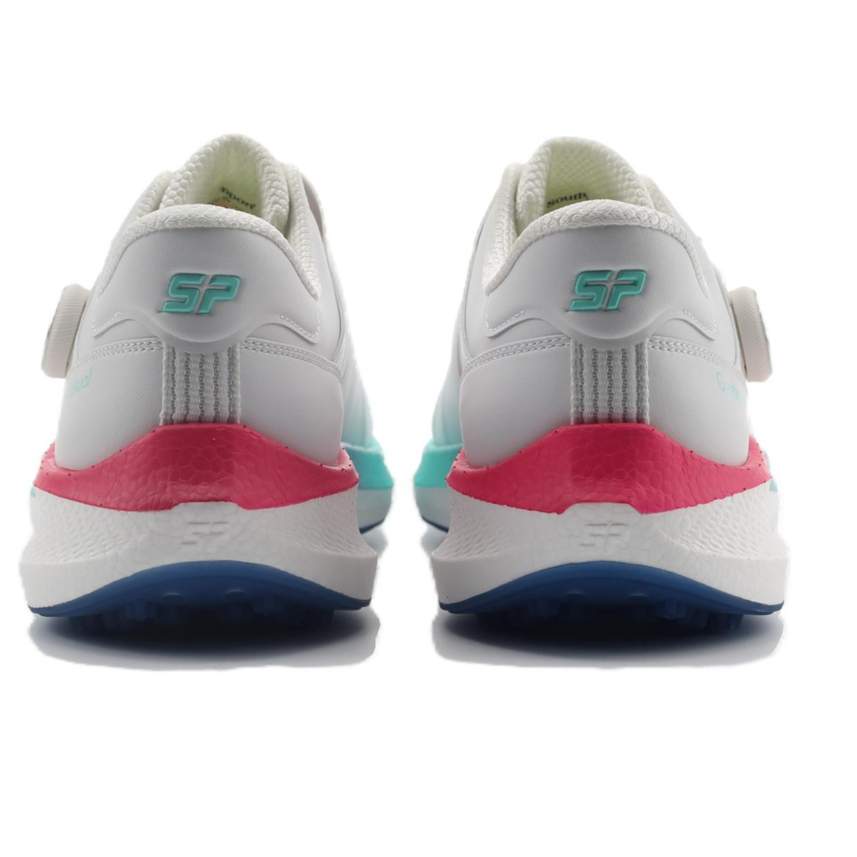 SOUTHPORT Slip Resistant, Abrasion Resistant, Waterproof Low top Golf Shoes Unisex White